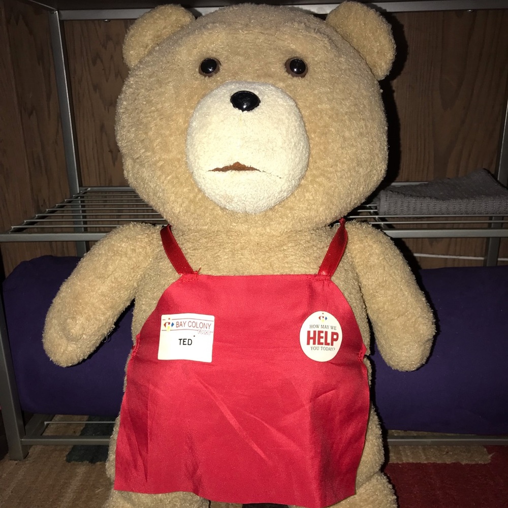 SOLD - Grocery Clerk Ted Plush